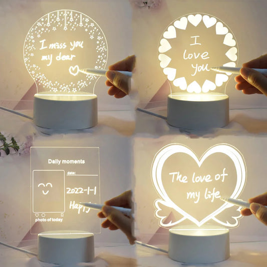 3D LED Message Board Light