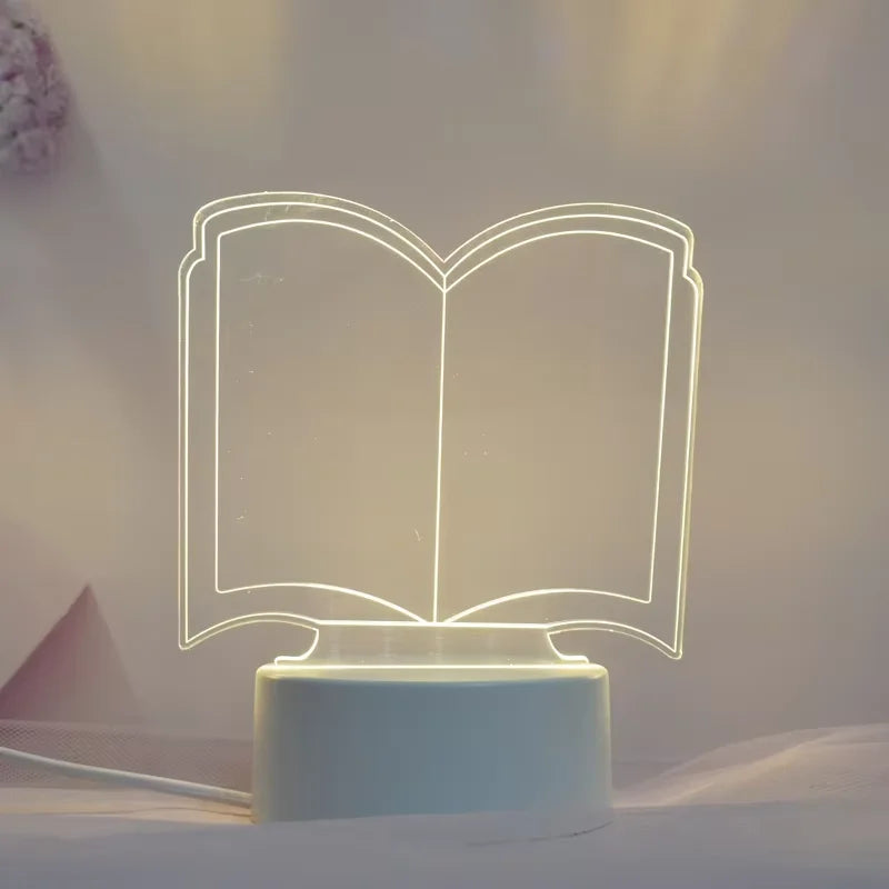 3D LED Message Board Light