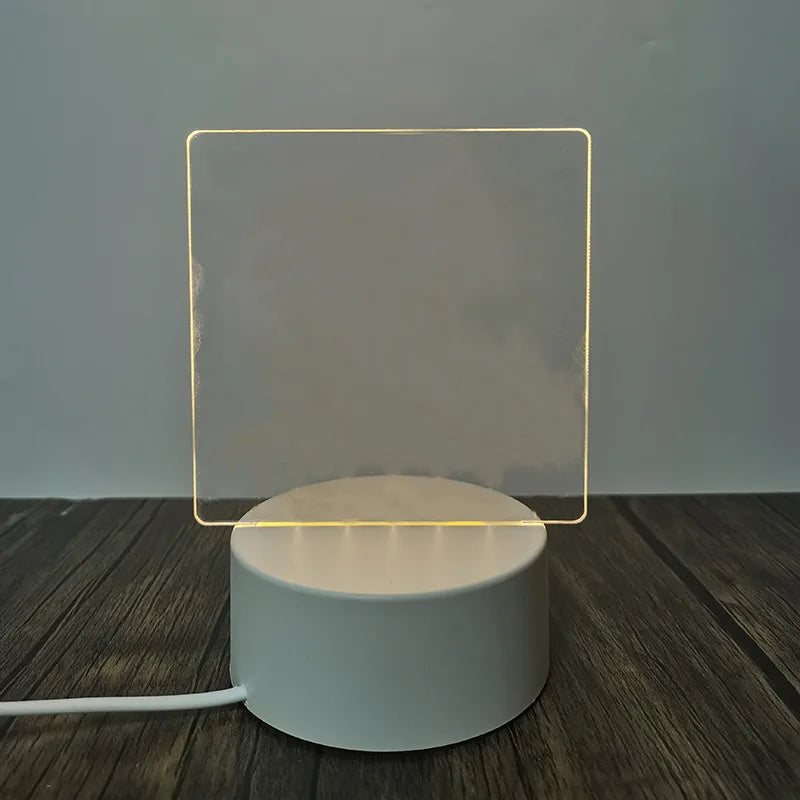 3D LED Message Board Light