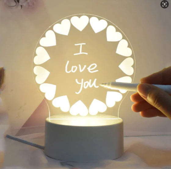 3D LED Message Board Light
