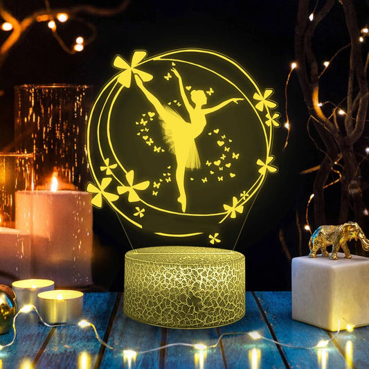 Ballet 3D LED Night Light