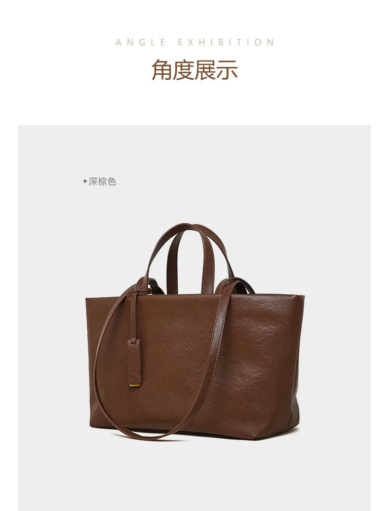 Luxury Leather Shoulder Bag