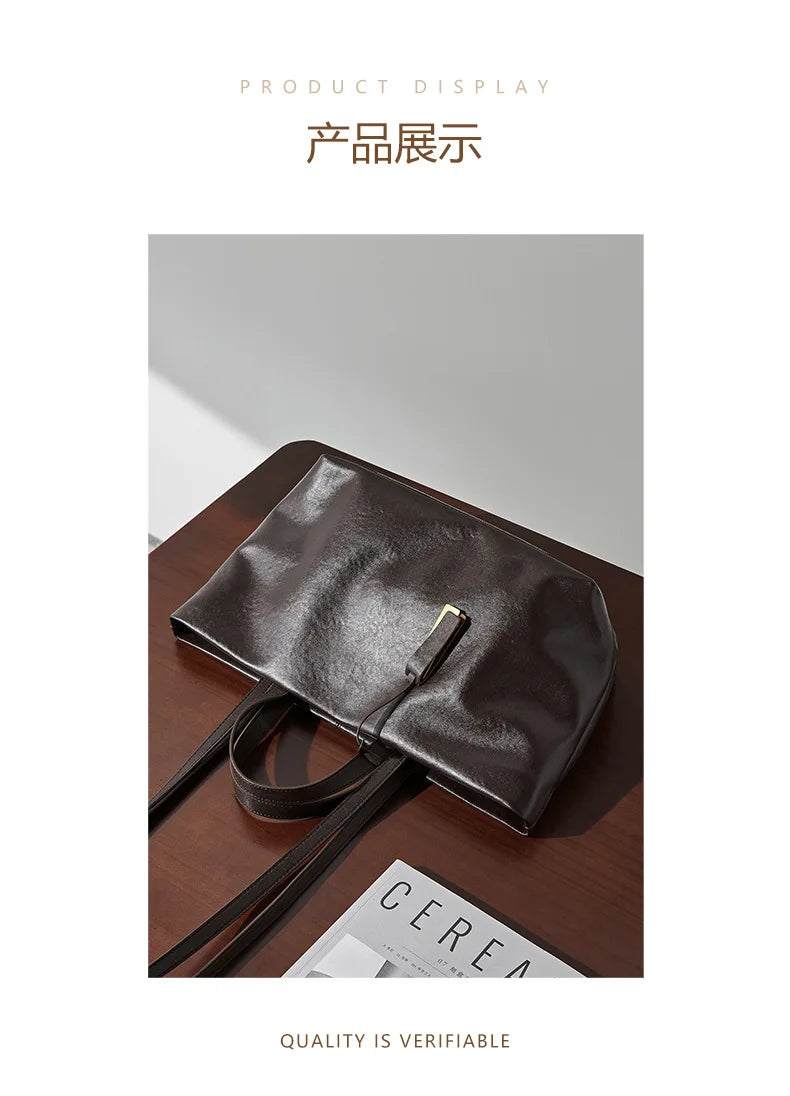 Luxury Leather Shoulder Bag