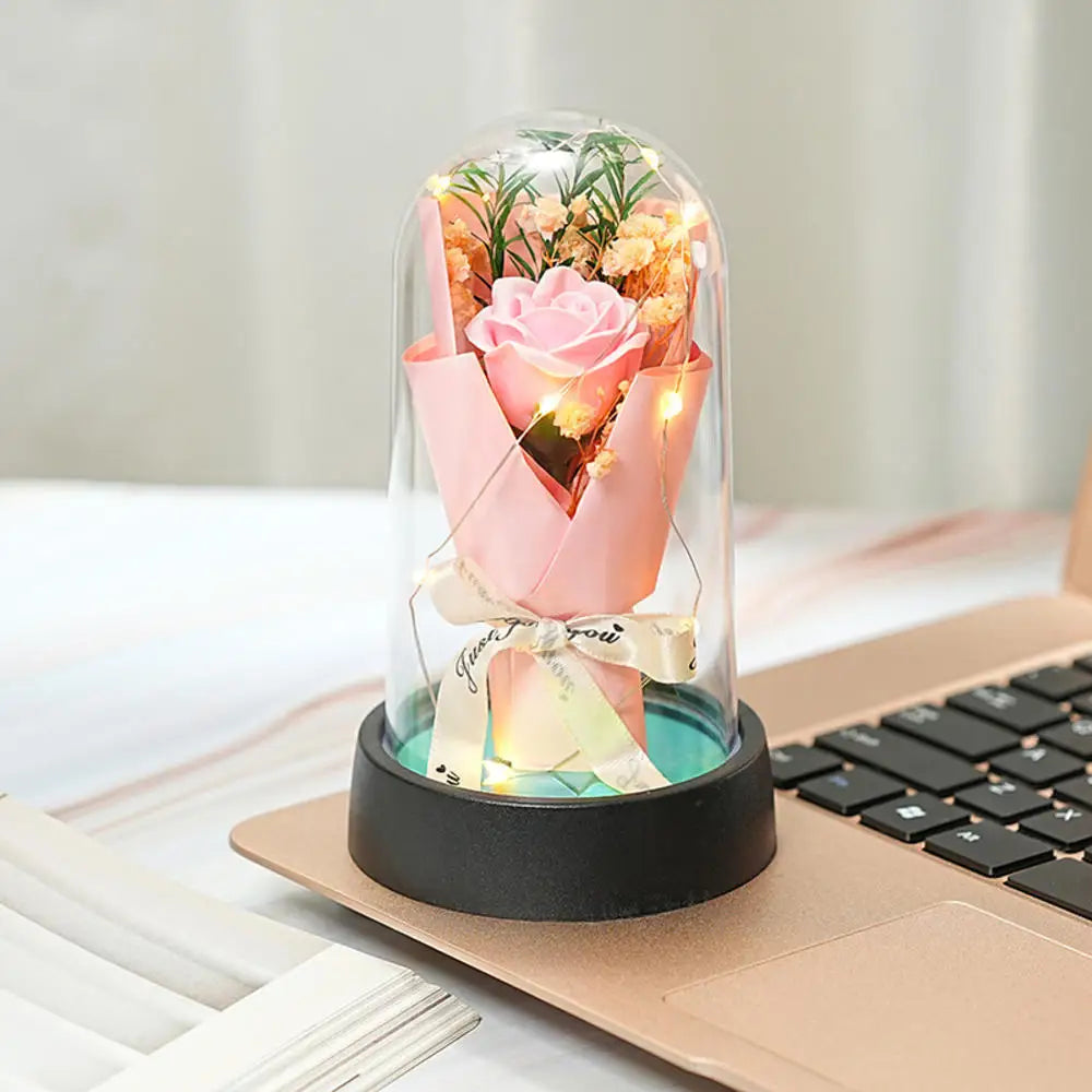LED Galaxy Rose