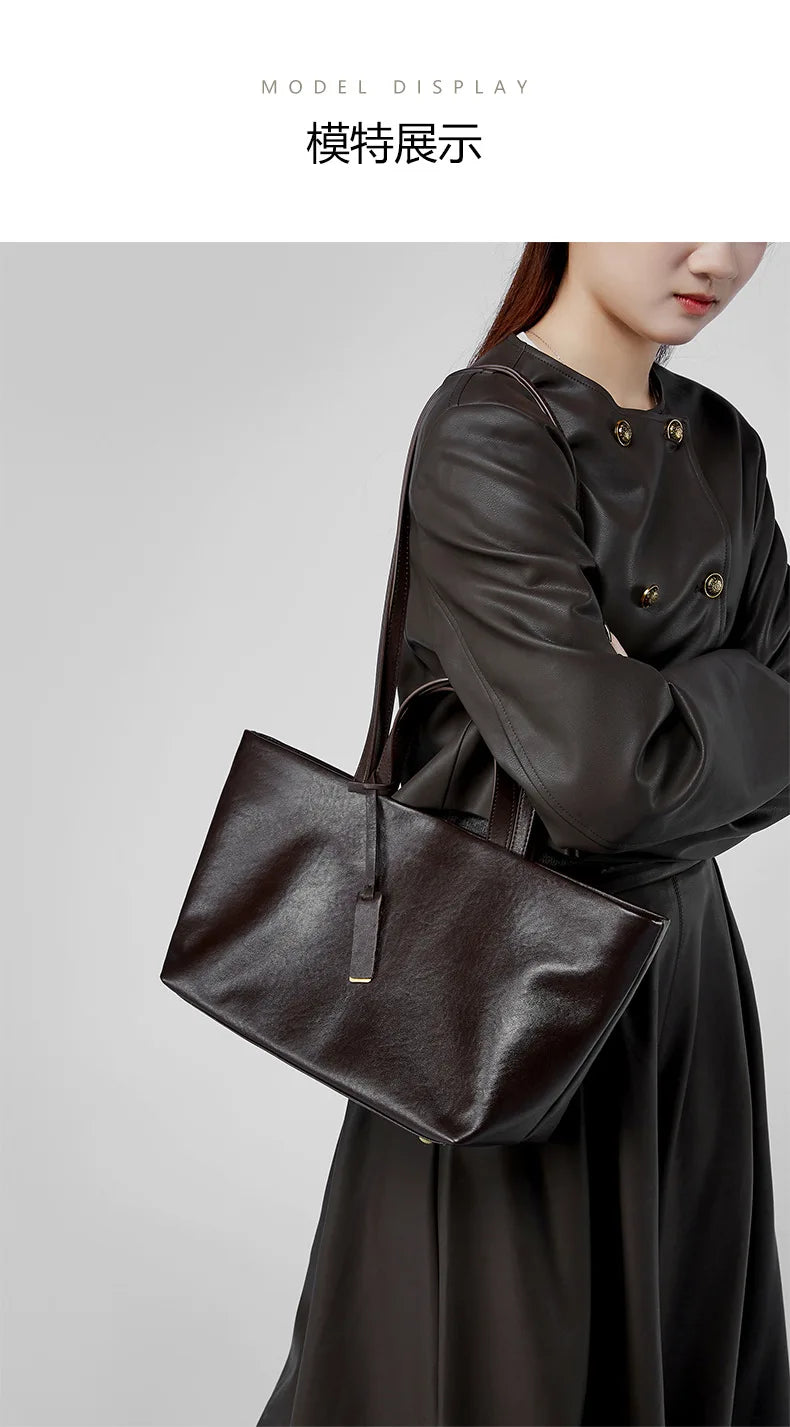Luxury Leather Shoulder Bag