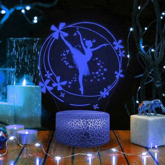 Ballet 3D LED Night Light
