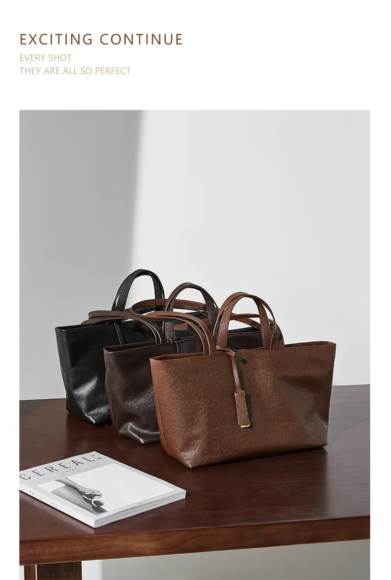 Luxury Leather Shoulder Bag